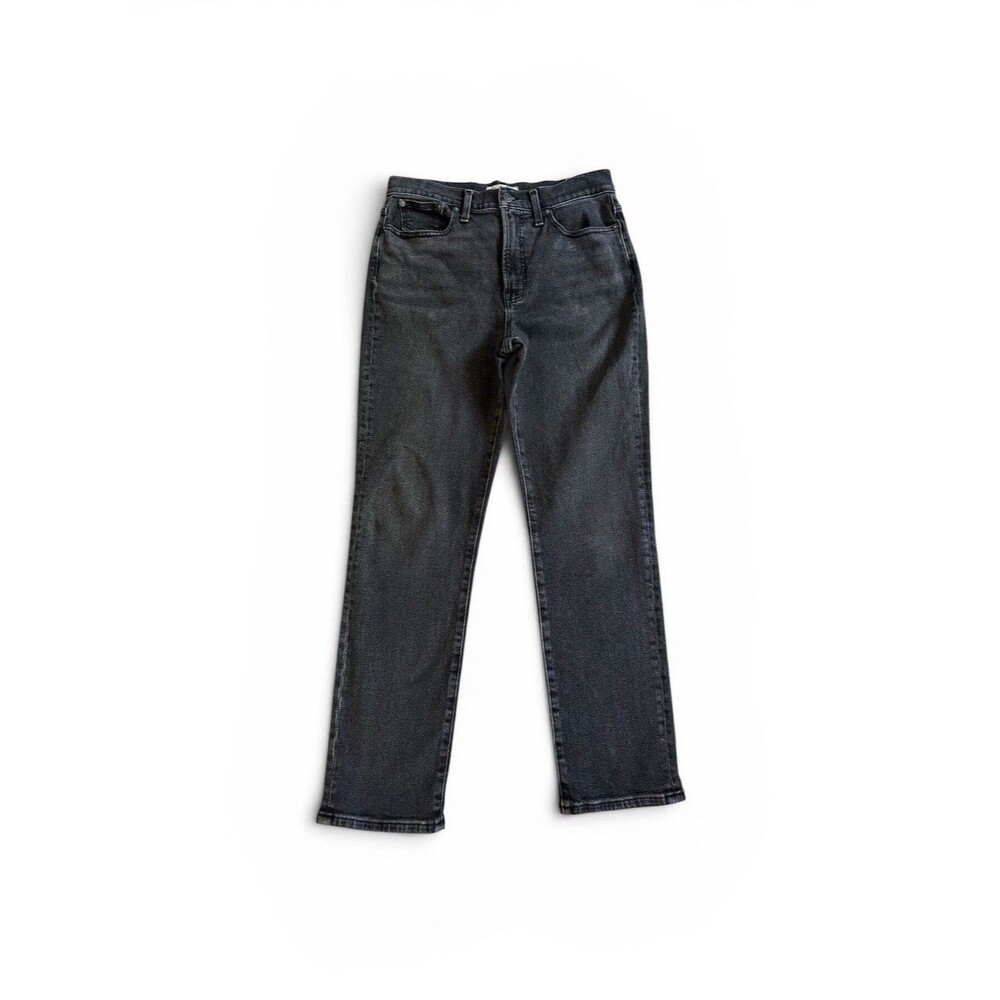 Madewell Perfect Vintage Jeans Women’s 29 Straight Leg Charcoal Gray Wash Denim